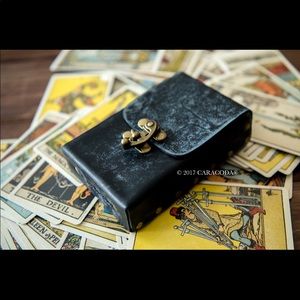 Leather Boho Tarot/Oracle Deck Case